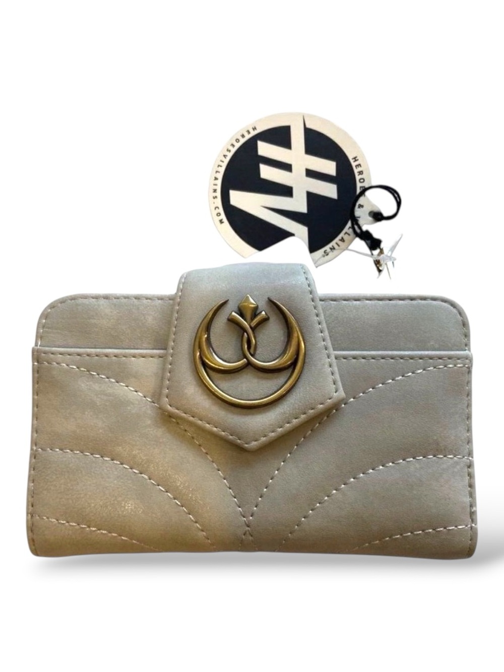 Star Wars Heroes & Villains Womens Faux Leather Wallet With Card Slots & Co